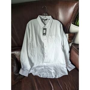 Travis Mathew LITTLE LEARY BUTTON-UP LARGE